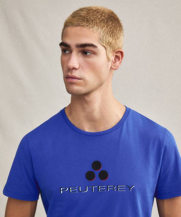 Peuterey T-shirt logata di cotone Enormi sconti