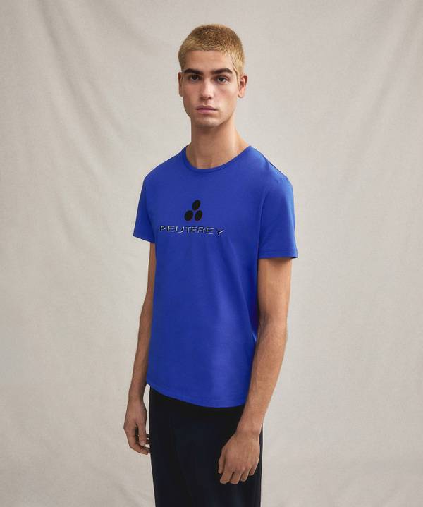Peuterey T-shirt logata di cotone Enormi sconti
