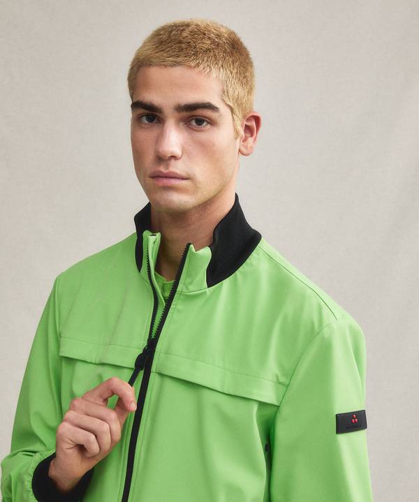 Peuterey Bomber liscio con dettagli neri Black Friday Prezzi