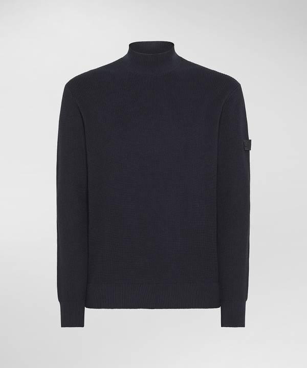 Peuterey Maglia Lupetto In Cotone A Punto Inglese Soddisfazione Garantita