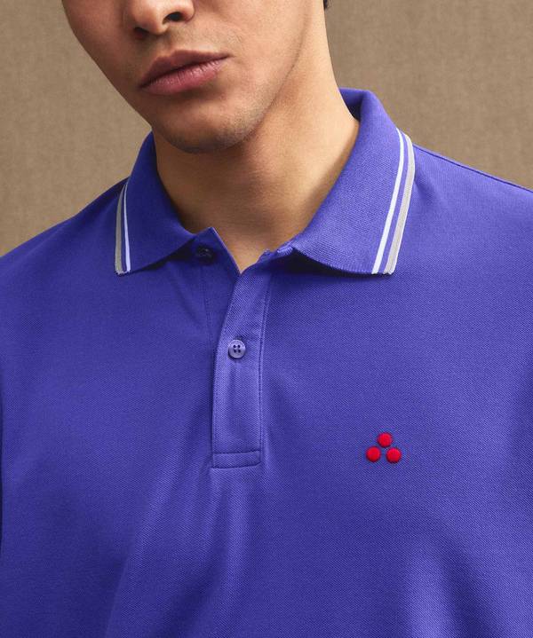 Peuterey Polo in piquet di cotone stretch Sottocosto