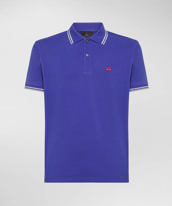 Peuterey Polo in piquet di cotone stretch Sottocosto