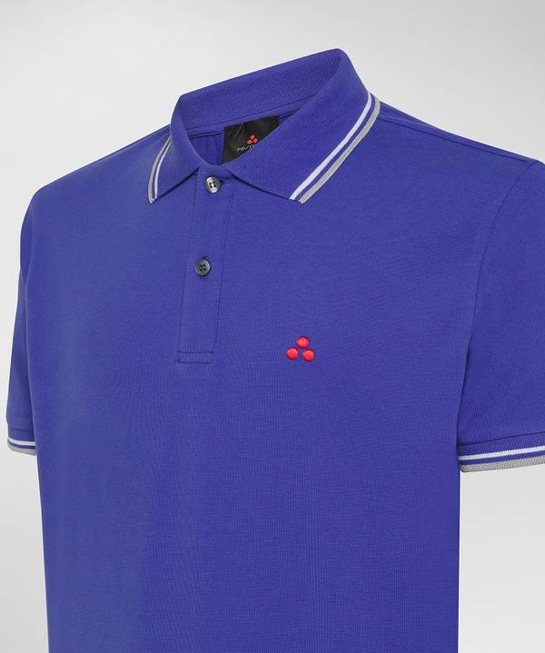 Peuterey Polo in piquet di cotone stretch Sottocosto