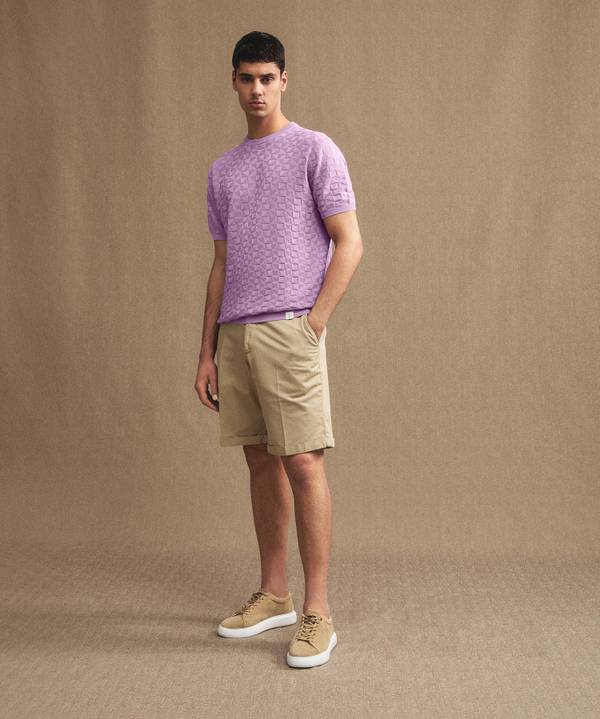 Peuterey T-shirt in tricot cotone 3D