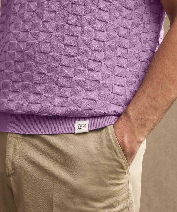 Peuterey T-shirt in tricot cotone 3D Offerta