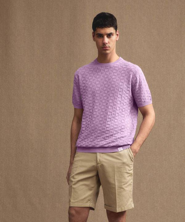 Peuterey T-shirt in tricot cotone 3D Offerta