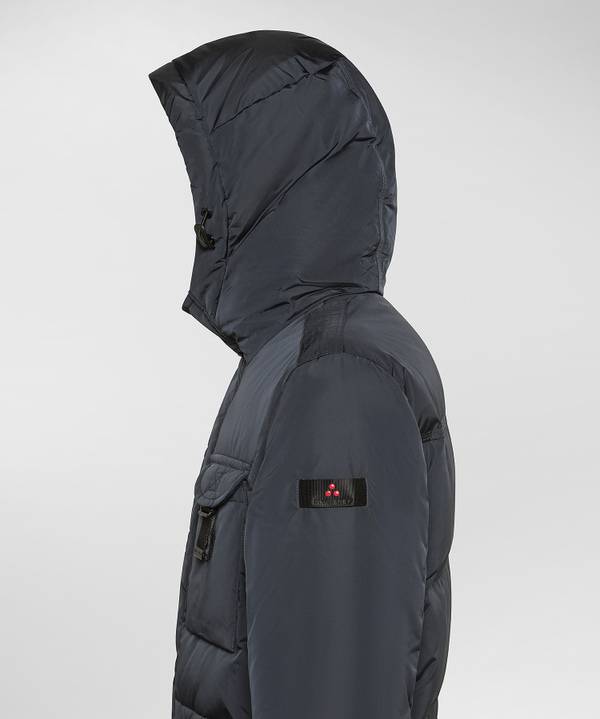 Peuterey Field Jacket In Taffeta’ Con Cappuccio In Pelliccia Fornitura limitata