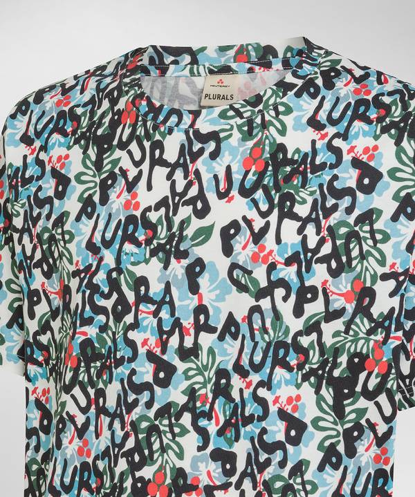 Peuterey T-shirt print all over Offerta per la Festa della Mamma