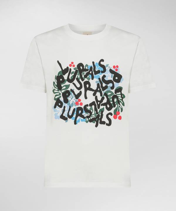 Peuterey T-shirt con lettering Smaltimento dello stoccaggio