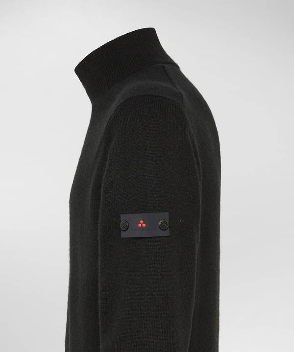 Peuterey Maglia A Collo Alto In Misto Lana Yak Offerta temporanea