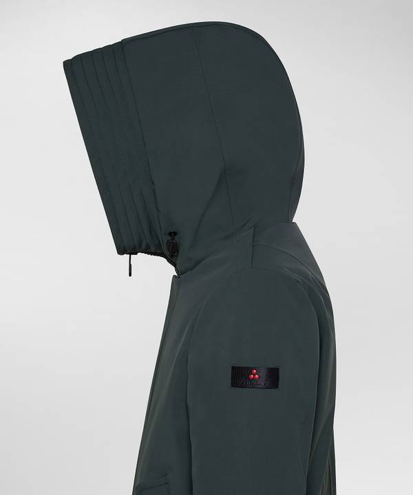 Peuterey Parka In Tessuto A Tre Starti Black Friday Prezzi