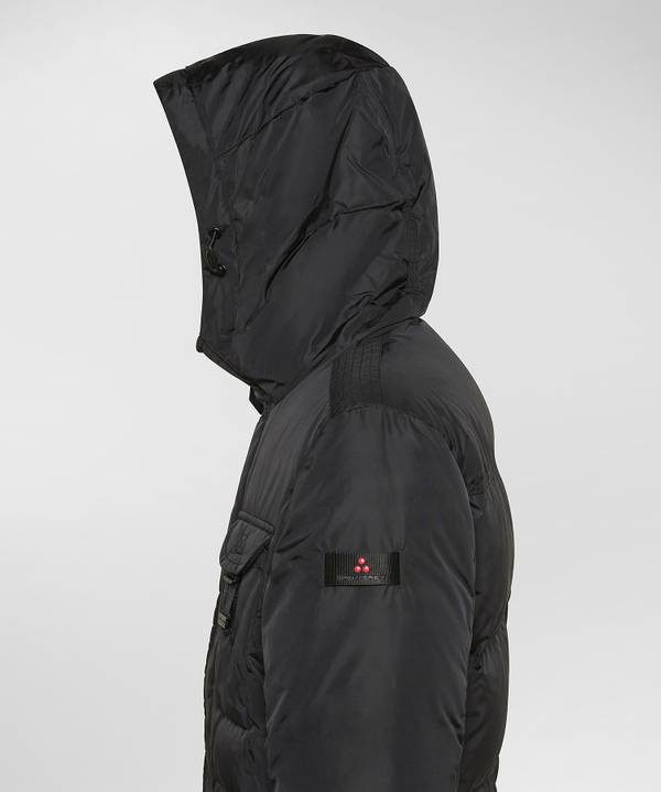 Peuterey Field Jacket In Taffeta’ Con Cappuccio In Pelliccia In vendita