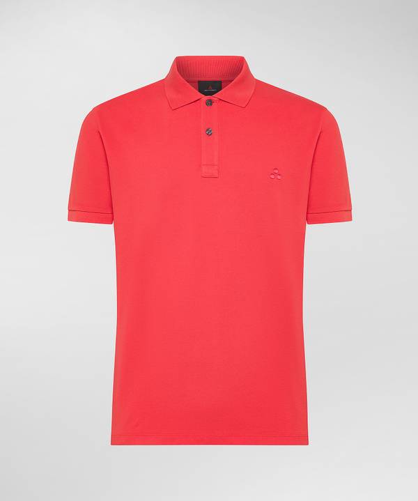 Peuterey Polo in cotone piquet Soddisfazione Garantita