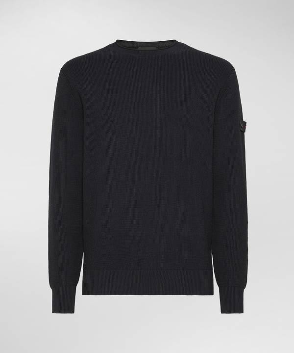 Peuterey Maglia In Cotone A Punto Inglese Promozione Limitata