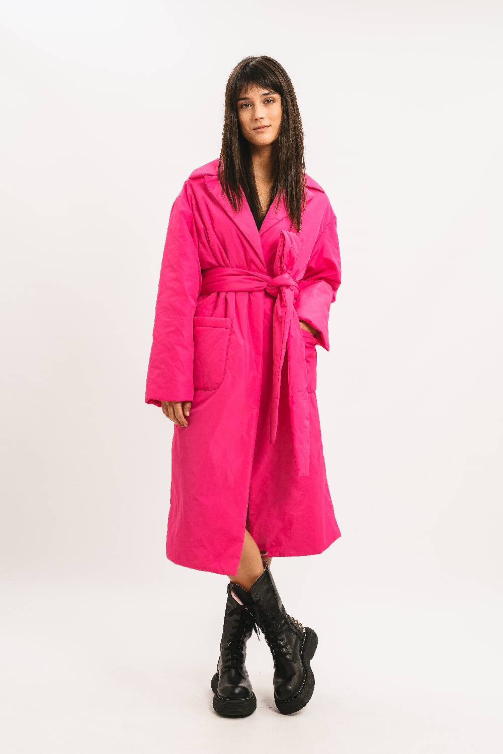 Pink Memories Giacca 100 grammi oversize lunga Prezzo Ridotto