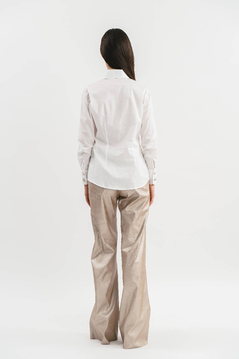 Pink Memories Camicia con plastron a pieghe Negozio