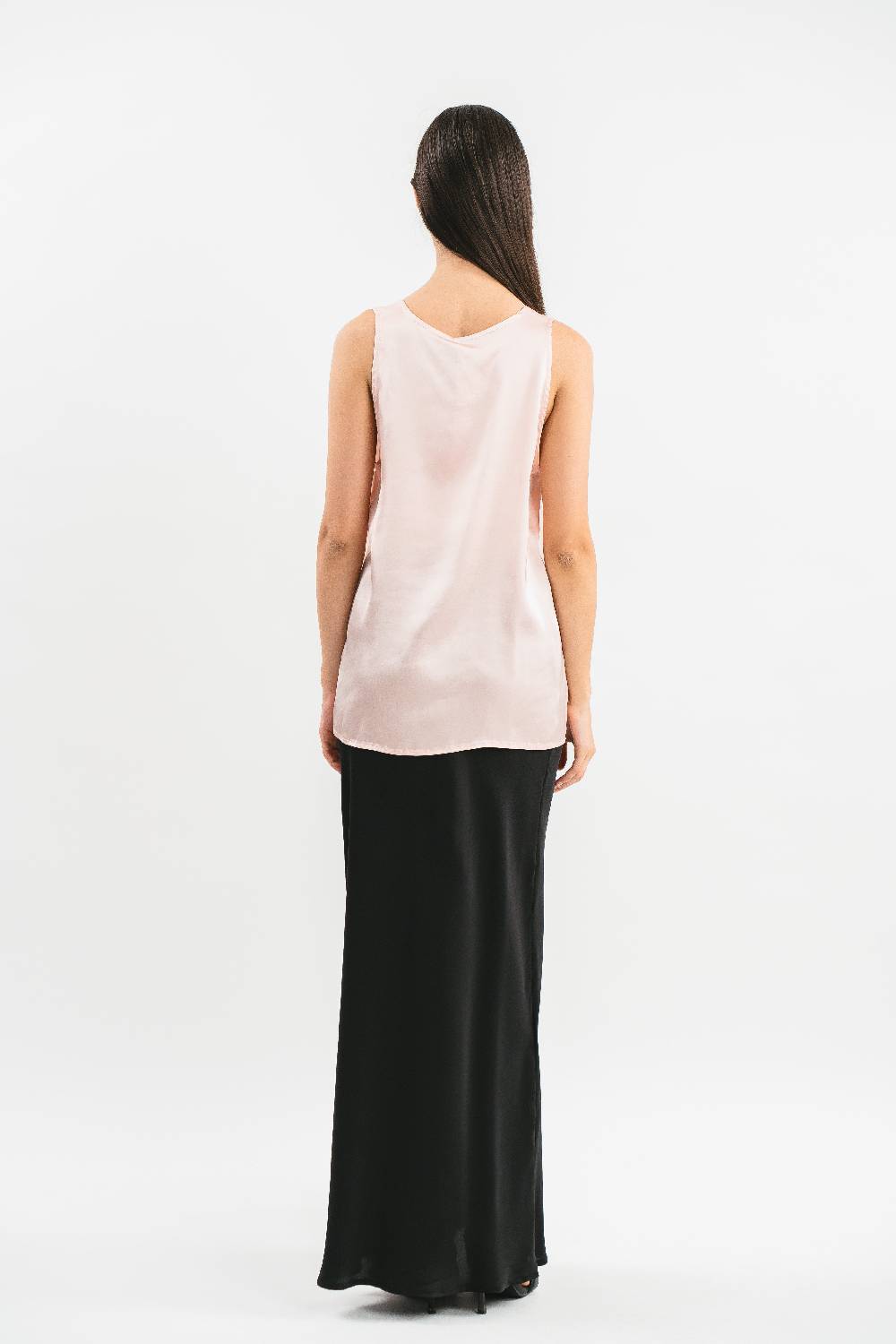 Pink Memories Top spalla larga e scollo a V Vendita