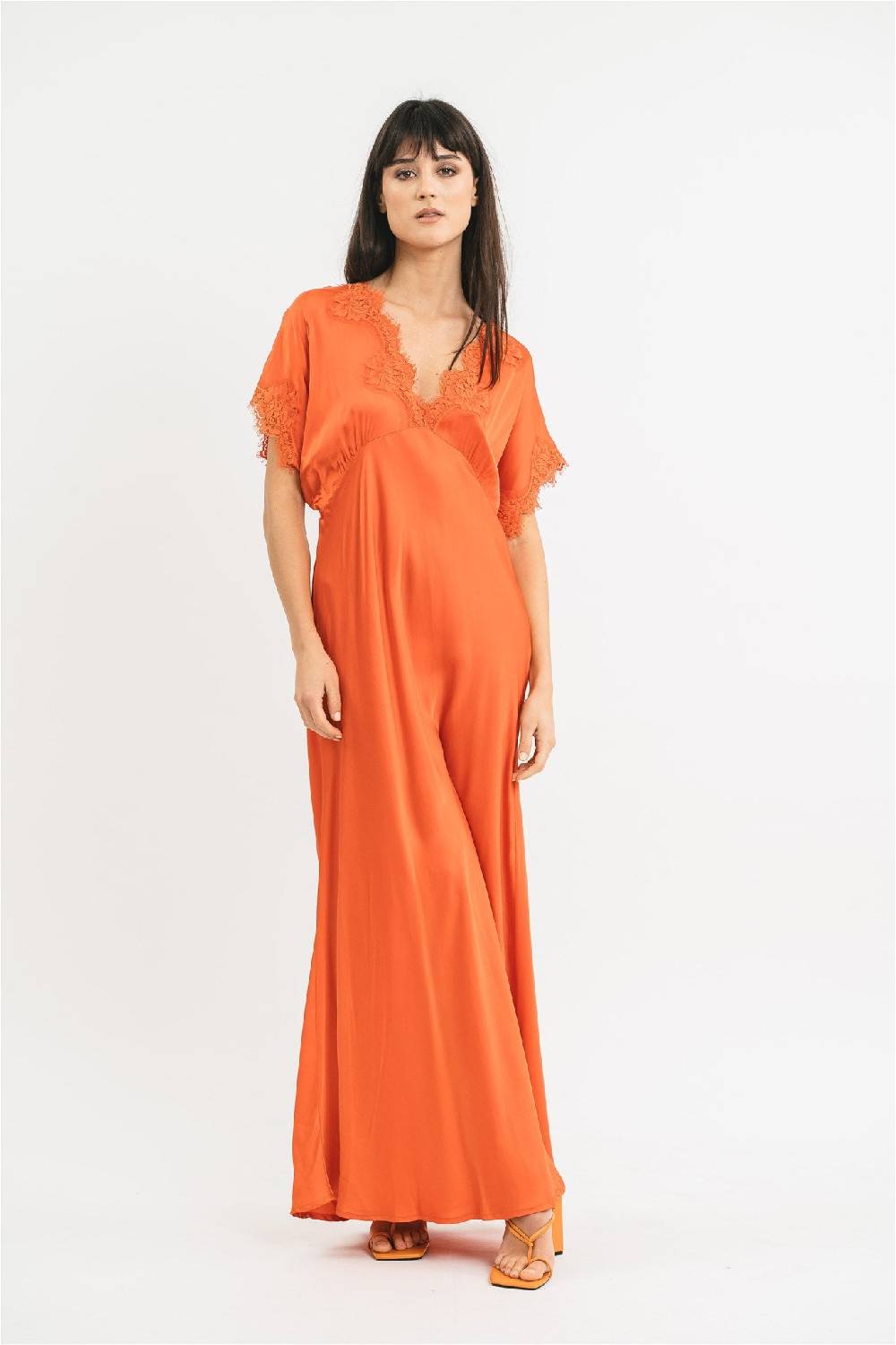 Pink Memories Abito con pizzo stile impero Promozione Limitata
