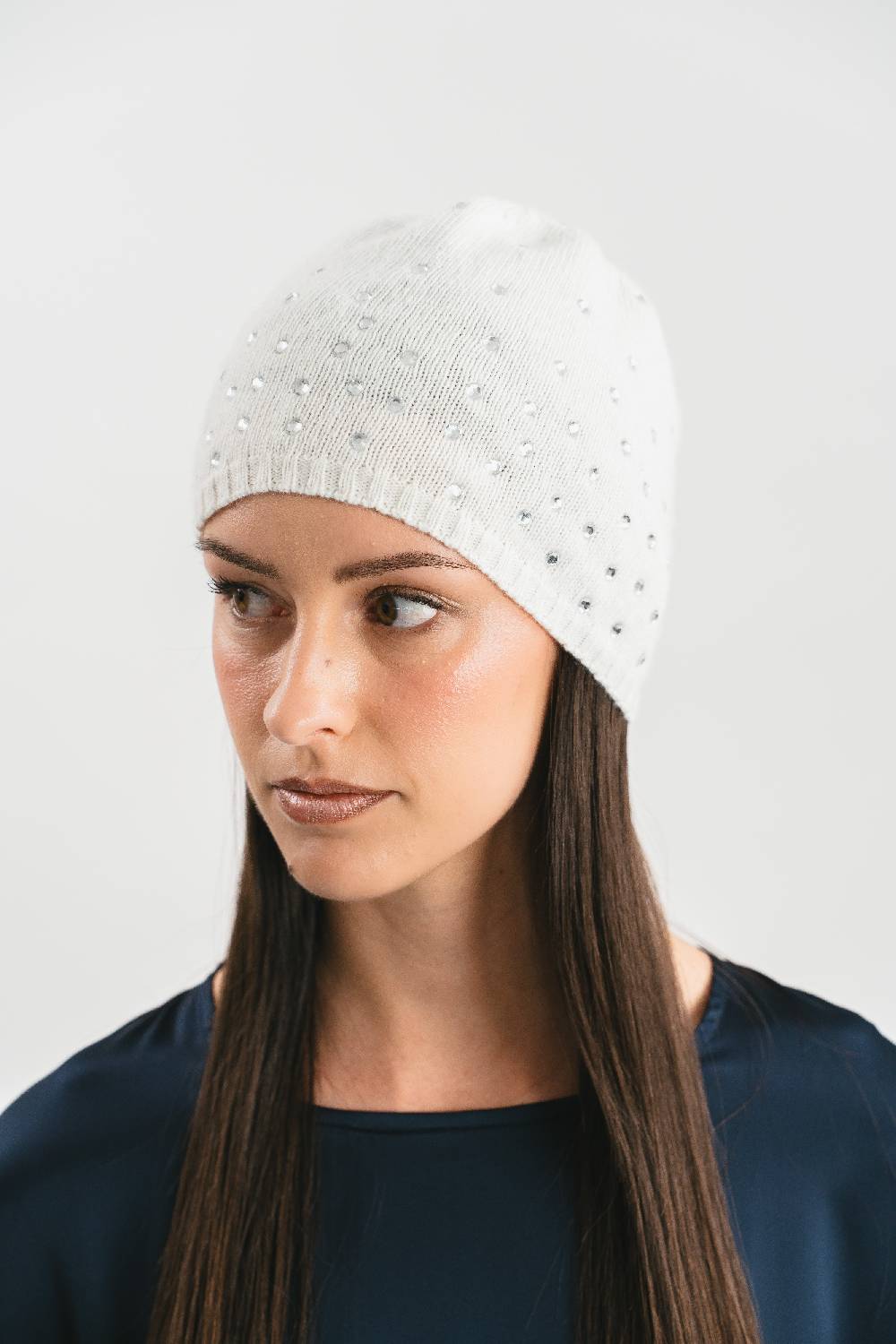 Pink Memories Cappello con strass