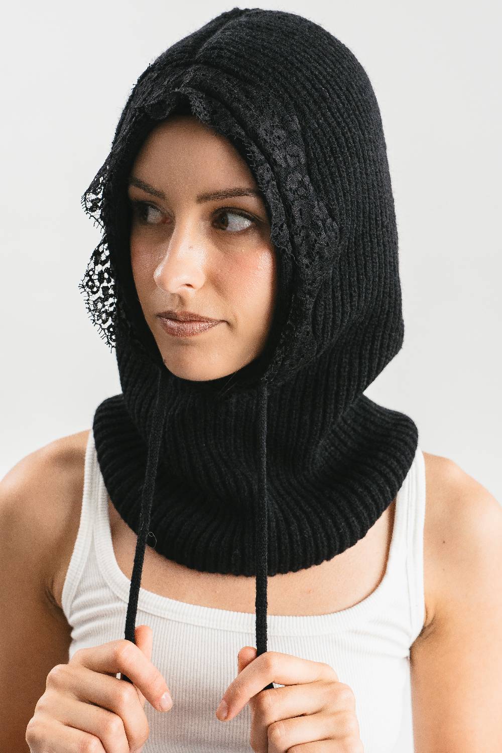 Pink Memories Balaclava con pizzo Saldi Di Fabbrica