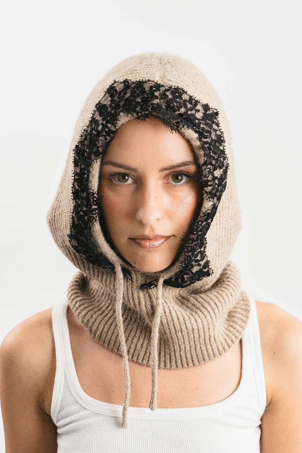 Pink Memories Balaclava con pizzo Saldi Di Fabbrica