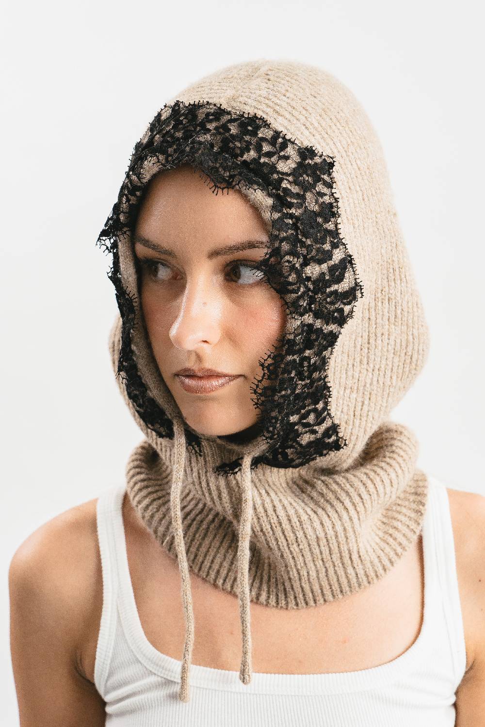 Pink Memories Balaclava con pizzo Saldi Di Fabbrica