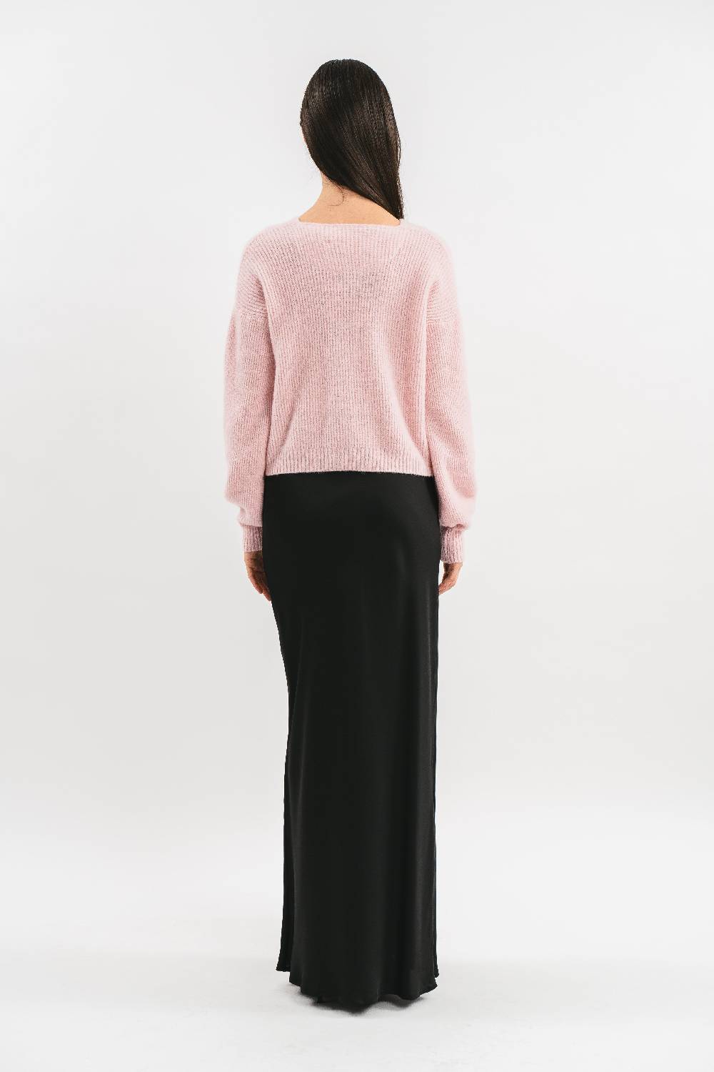 Pink Memories Cardigan crop con bottoni gioiello Soddisfazione Garantita