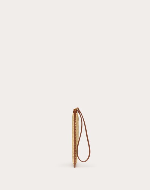 ﻿Red Valentino POCHETTE VLOGO SIGNATURE IN RAFIA Affare Del Giorno