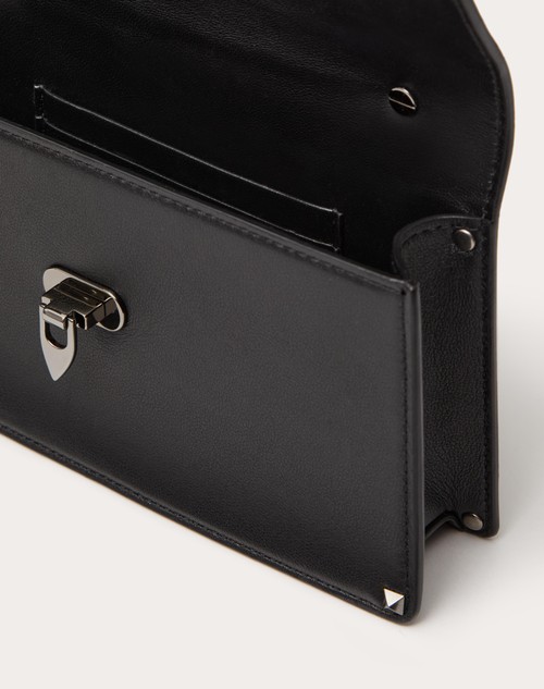 Red Valentino MINI BORSA A MANO ROCKSTUD IN VITELLO Novità