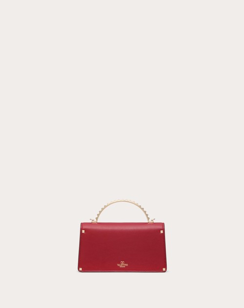 Red Valentino MINI BORSA A MANO ROCKSTUD IN VITELLO Offerta