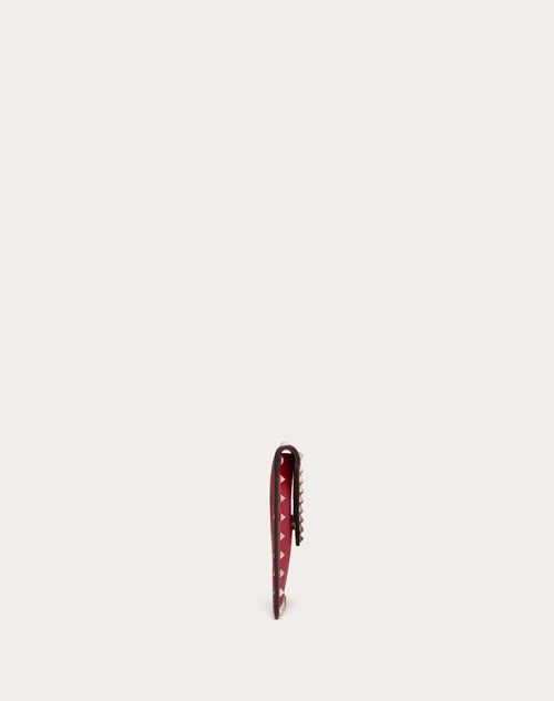Red Valentino POUCH ROCKSTUD IN VITELLO GRANATO Outlet
