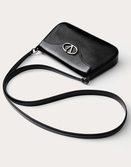 Red Valentino MINI BORSA A TRACOLLA VLOGO THE BOLD EDITION IN VITELLO LUCIDO 2025