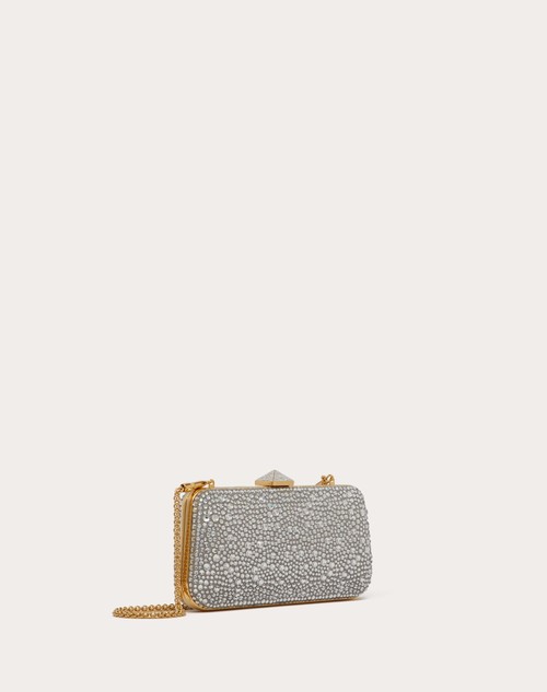 Red Valentino MINAUDIERE CARRY SECRETS CON STRASS Nuovo