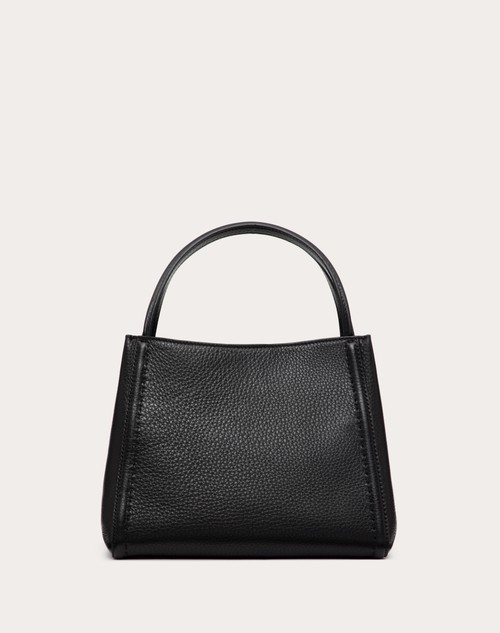 Red Valentino BORSA A MANO MEDIA VALENTINO GARAVANI ALLTIME IN VITELLO GRANATO Soddisfazione Garantita