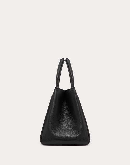 Red Valentino BORSA A MANO MEDIA VALENTINO GARAVANI ALLTIME IN VITELLO GRANATO Soddisfazione Garantita