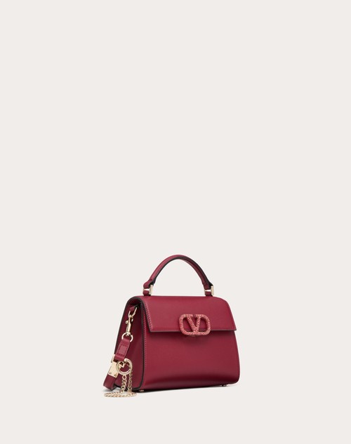 Red Valentino BORSA A MANO MINI VALENTINO GARAVANI VSLING CON LOGO GIOIELLO Qualità Garantita