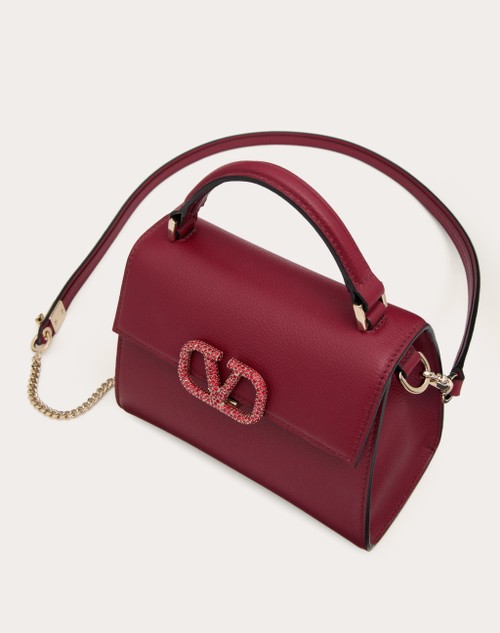 Red Valentino BORSA A MANO MINI VALENTINO GARAVANI VSLING CON LOGO GIOIELLO Qualità Garantita