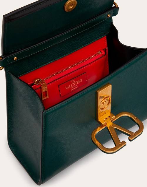 Red Valentino BORSA A MANO PICCOLA VSLING IN VITELLO GRANATO Promozione Limitata