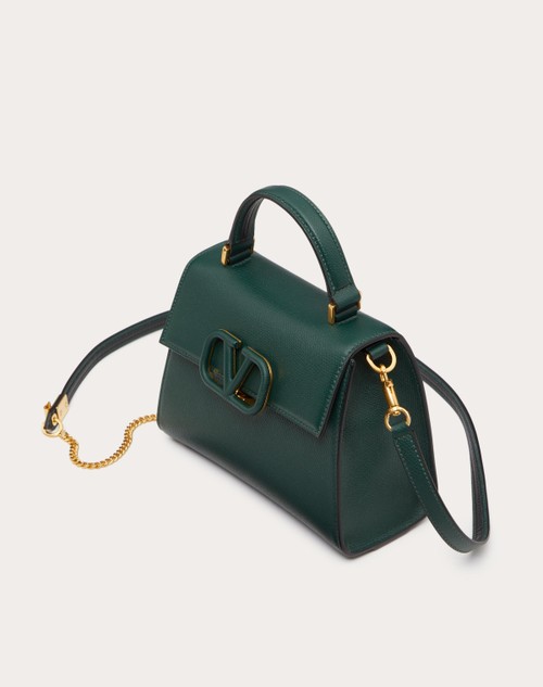 Red Valentino BORSA A MANO PICCOLA VSLING IN VITELLO GRANATO Presa