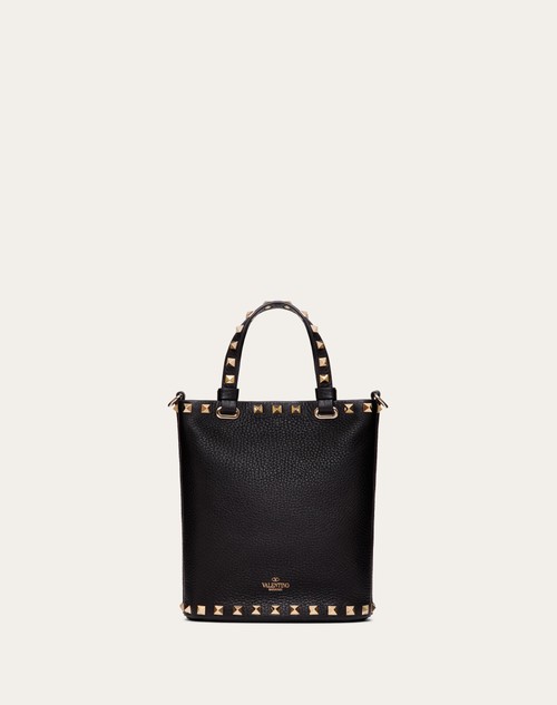 Red Valentino POUCH CON TRACOLLA ROCKSTUD IN VITELLO GRANATO Nuova