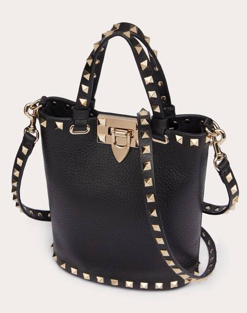 Red Valentino POUCH CON TRACOLLA ROCKSTUD IN VITELLO GRANATO Nuova