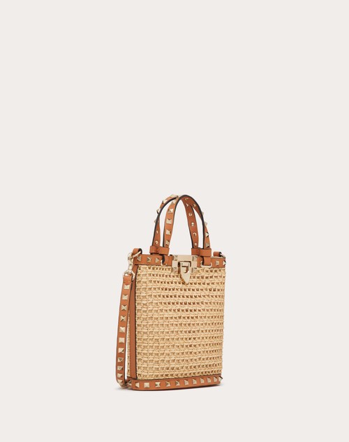 Red Valentino MINI BORSA CON TRACOLLA ROCKSTUD IN RAFIA Moda