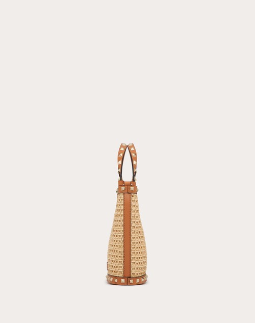 Red Valentino MINI BORSA CON TRACOLLA ROCKSTUD IN RAFIA Moda