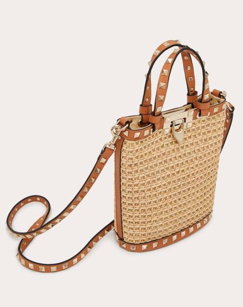 Red Valentino MINI BORSA CON TRACOLLA ROCKSTUD IN RAFIA Moda