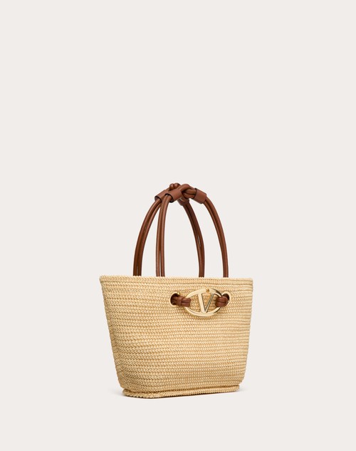 Red Valentino BORSA SHOPPING PICCOLA VALENTINO GARAVANI ESCAPE IN RAFIA Qualità Garantita