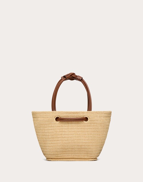 Red Valentino BORSA SHOPPING PICCOLA VALENTINO GARAVANI ESCAPE IN RAFIA Qualità Garantita