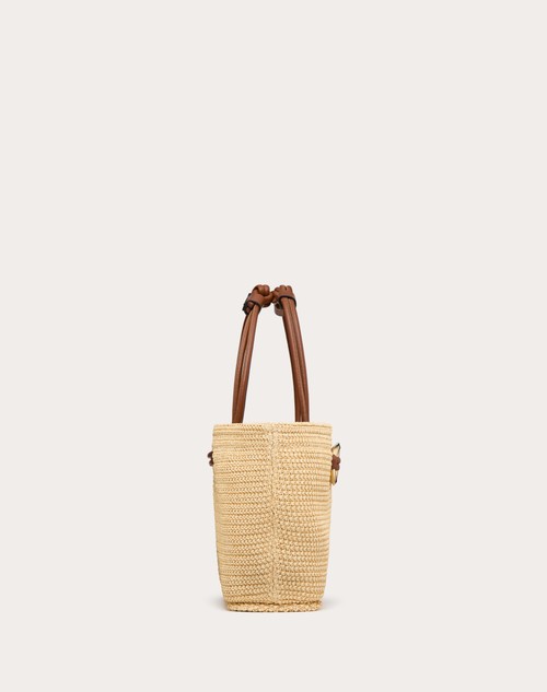Red Valentino BORSA SHOPPING PICCOLA VALENTINO GARAVANI ESCAPE IN RAFIA Qualità Garantita