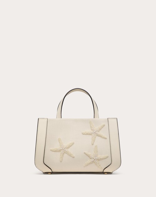 Red Valentino BORSA PICCOLA A MANO VALENTINO GARAVANI ESCAPE IN RAFIA CON RICAMO Fino Al -60%