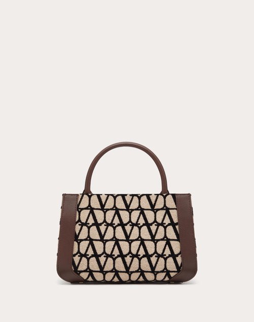 Red Valentino BORSA PICCOLA A MANO VLOGO SIGNATURE TOILE ICONOGRAPHE Sottocosto