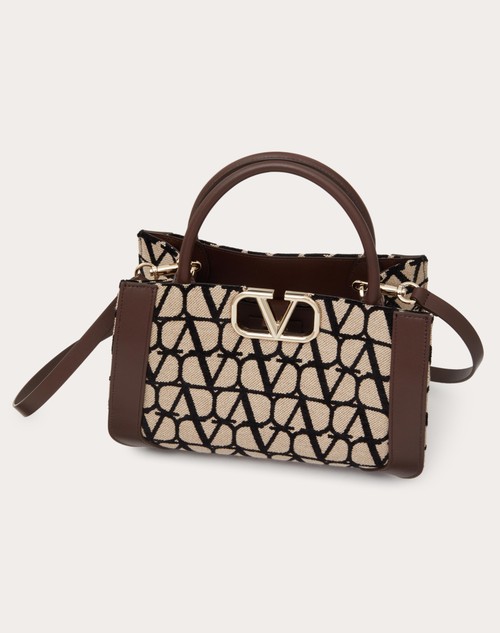 Red Valentino BORSA PICCOLA A MANO VLOGO SIGNATURE TOILE ICONOGRAPHE Sottocosto